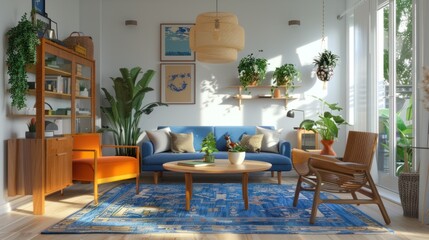 Bright, Cozy Living Room