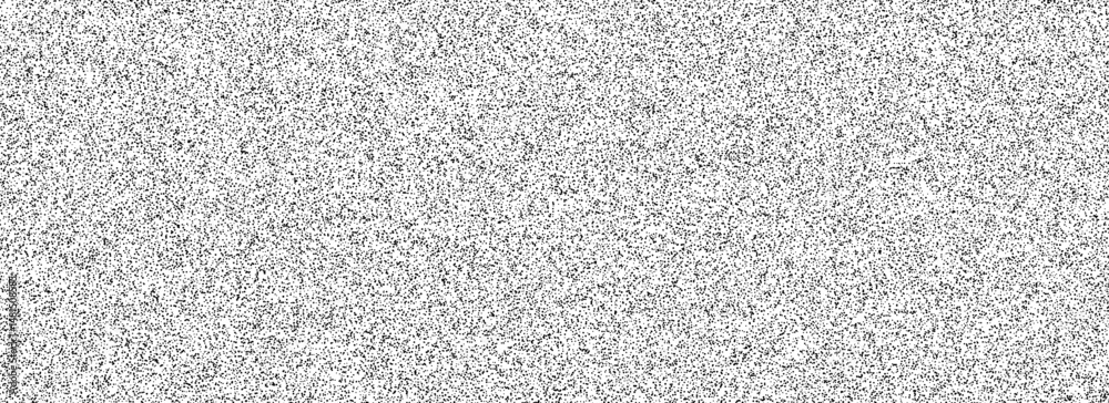 Poster black random noise texture. rough grain noise overlay background. abstract grunge snow dots wallpape