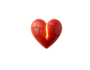 Broken Heart A Symbol of Loss and Grief