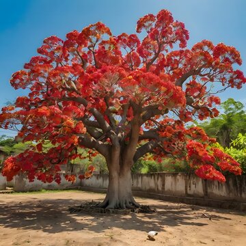 Krisna Chura flower tree