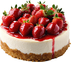Delicious Strawberry Cheesecake Dessert