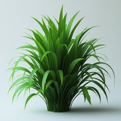 Obraz premium Lush green grass clump