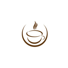 Coffee cup Logo Template