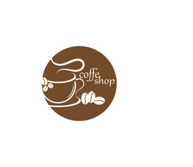 Coffee cup Logo Template