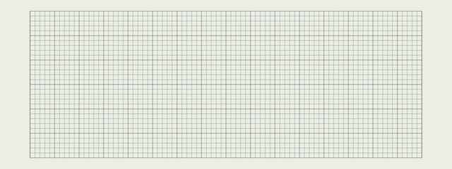 Millimeter graph paper background with textured grid and straight lines. Template for abstract notes, study materials, or visual planning. Vector bg.