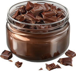Chocolate Spread in Glass Jar