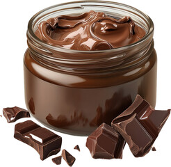 Delicious Chocolate Spread in Jar