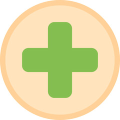 Obraz premium 의료 마크 아이콘