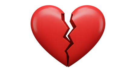 Broken Red Heart Emoji