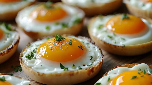 World Egg Day breakfast buffet with creative egg dishes