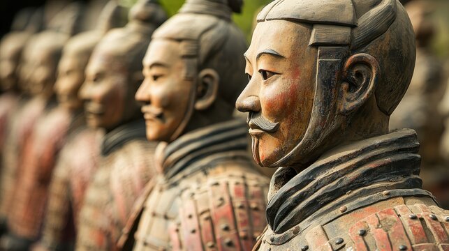 Terracotta Army Soldiers  Ancient China Warriors