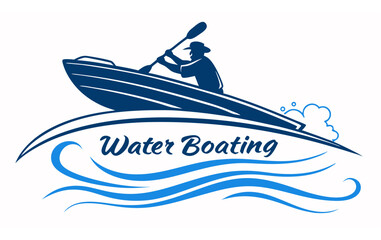 Boating logo with new style and look