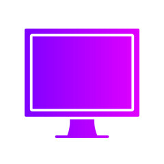 computer gradient icon