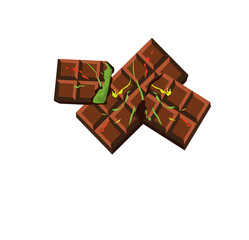 Elegant Chocolate Treat from Dubai