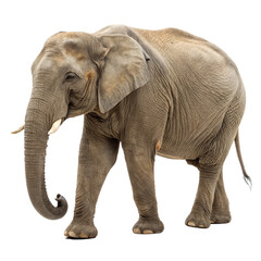 Obraz premium Elephant isolated on a transparent background