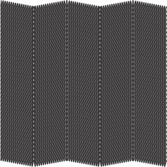 High-Frequency Wavy Design
A Compact Grid of Sinusoidal Lines.