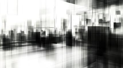 Abstract cityscapes, architectural design