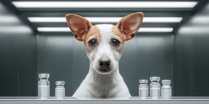 Wellness-Forward Pet Health Minimalist Veterinary Care Moment for National Parvo Awareness Day - Compassionate Canine Wellness Campaign