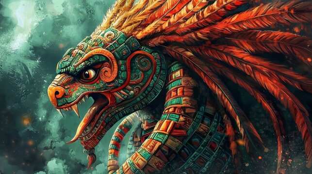 Understand the significance of the Mayan god Kukulkan in ancient civilization.