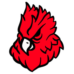 bird football logo