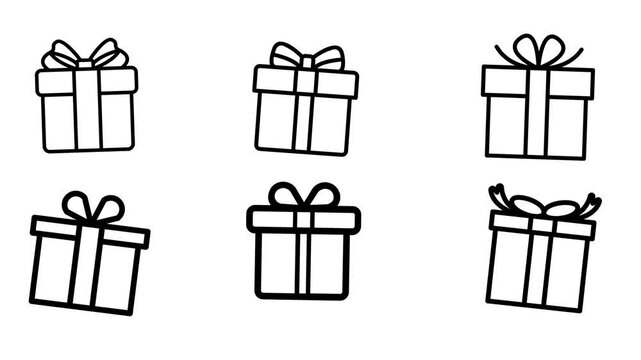 Collection of present wiggle