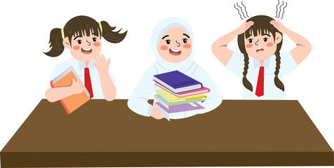 Primary School Kids Doing Group Learning Activity