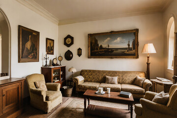 cozy living room interior