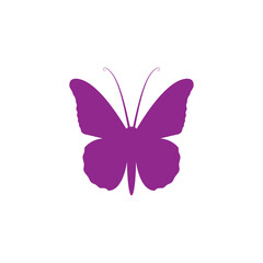 Stylized Butterfly logo and symbol