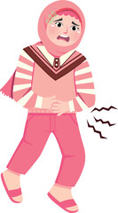 Fasting Child Feeling Weak During Ramadan Day