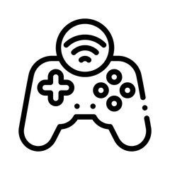 controller line icon