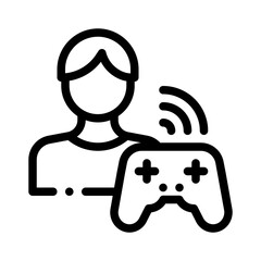 user avatar line icon