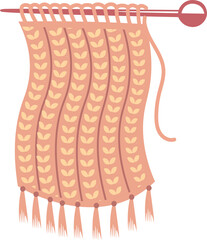 Knitting Accessories and Finished Projects