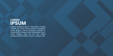 Fototapeta premium Abstract blue digital background with squares and wave patterns for design or technology use