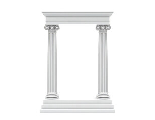 Elegant Classical Architecture Portal