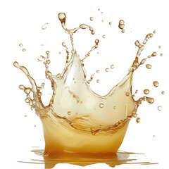 creamy fluid in motion still image  