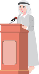 Muslim Speaker, Sermon