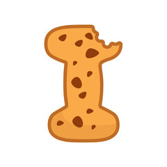 Letter I logo icon design template