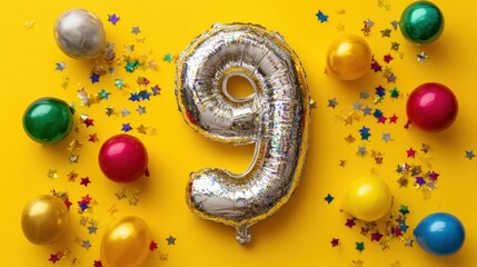 Festive ninth birthday celebration