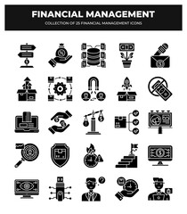 Financial Management Icons: 25 Essential Icons for Business