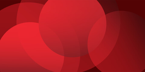 Red abstract background. Dynamic shapes composition. Eps10 vector