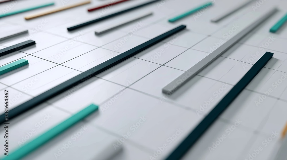 Poster this visual presents an economic chart with ascending lines and bar diagrams set on a clean white ba