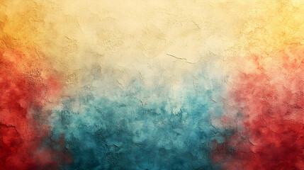 Fototapeta premium Abstract textured background with warm and cool tones blending