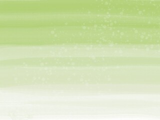 淡い抹茶色の水彩筆で描いた泡グラデーション背景