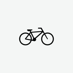 Bicycle Vector Silhouette - High-Quality Bike Graphics for Your Designs