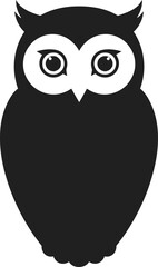 Minimalist Owl Vector Design