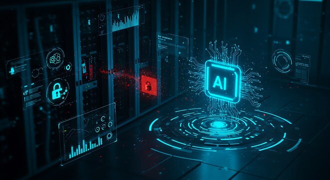 AI cyber system automatically blocks brute-force attacks in progress