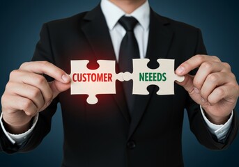 Illustration of Customer Needs Puzzle Pieces