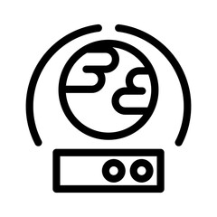 SEO and Web Optimization. Hosting vector icon illustration