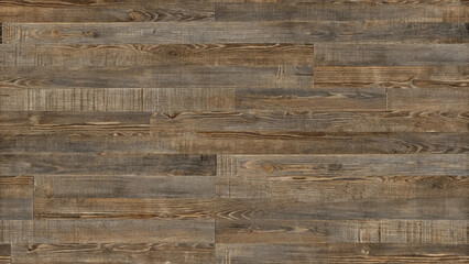 Naklejka premium Rustic Reclaimed Wood Texture Warm Brown and Gray Tones Perfect for Interior Design Projects Seamless Background Image