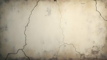 Fototapeta premium Detailed view of a cracked and weathered wall with an earthy texture, perfect for adding depth and character to graphic design or artistic projects.